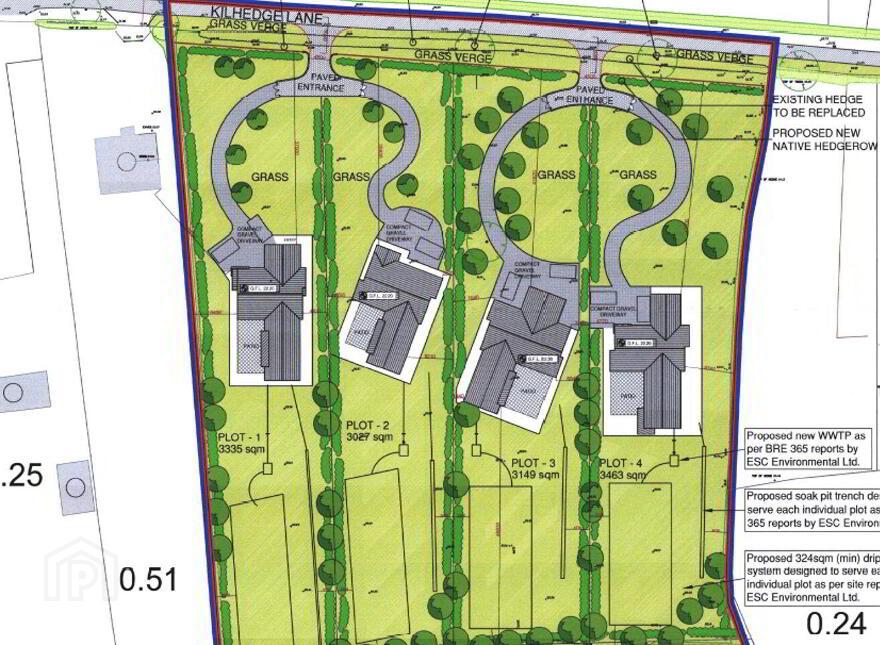 4 Sites Along, Kilhedge Lane, Corduff, Corduff