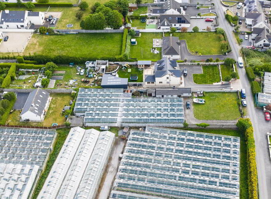 House And Glasshouses, Sundrive Road, Rush, K56FH32