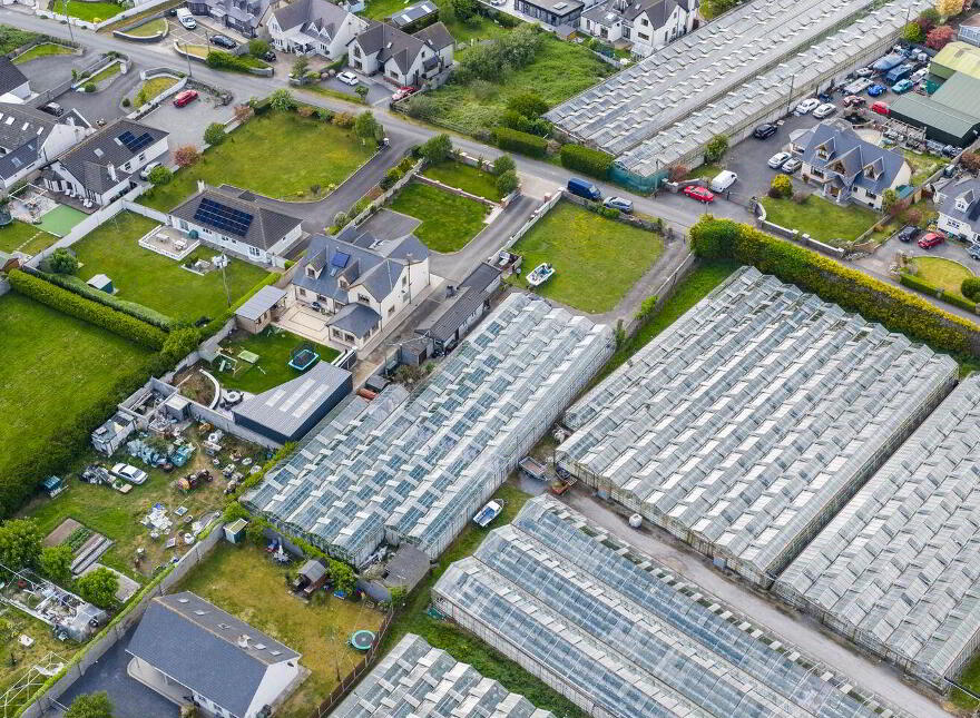 House And Glasshouses, Sundrive Road, Rush, K56FH32