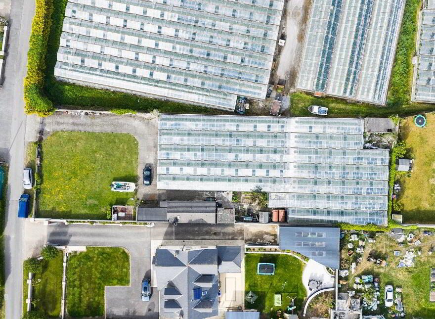 House And Glasshouses, Sundrive Road, Rush, K56FH32