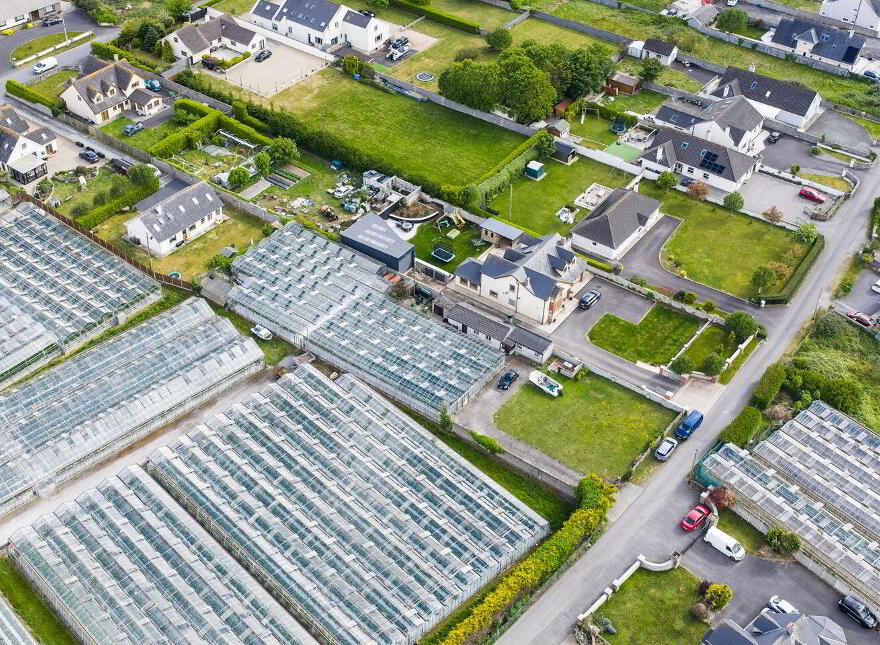 House And Glasshouses, Sundrive Road, Rush, K56FH32