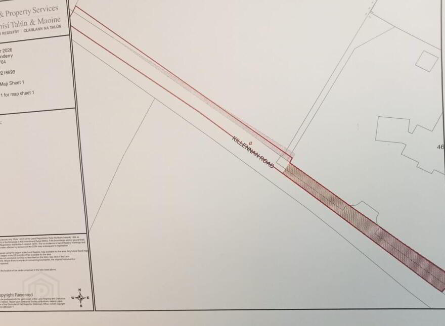 Strip Of Land At Tamnaherin Road / Killennan Road Junction, Drumahoe, BT47 3NG