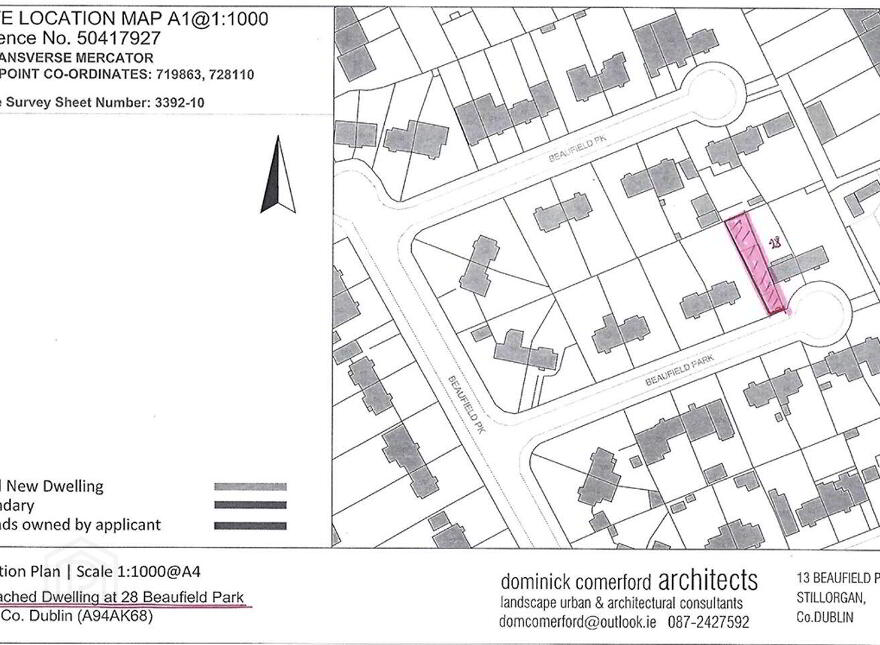 Site 28A Beaufield Park, Stillorgan, A94AK68