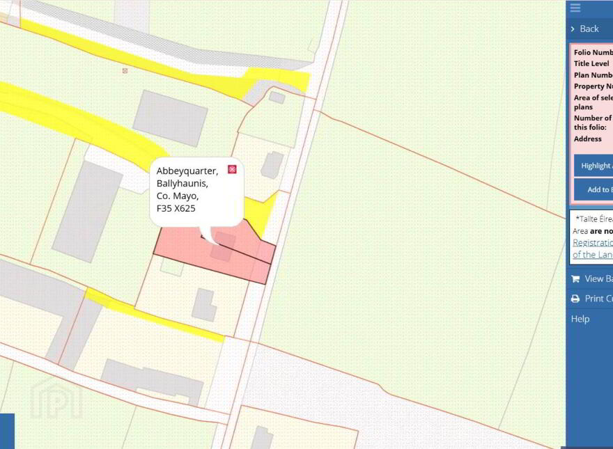 Abbeyquarter, Ballyhaunis, F35X625