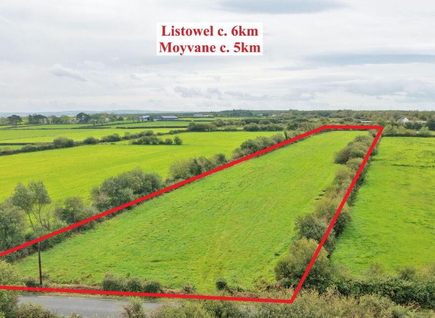 Development Land, 1.35 Hectares (3, 33 Acres) At Meen, Listowel