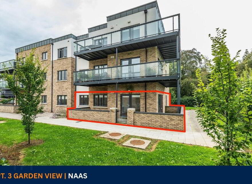 Apartment 3 Garden View, The Orchard, Sallins Road, Naas, W91K2FR
