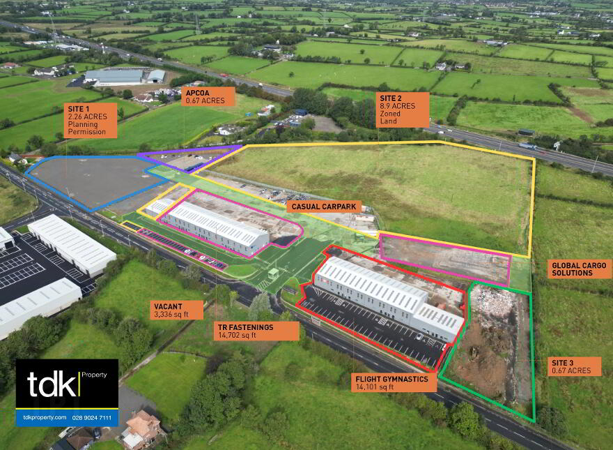 Ballycraigy Business Park, Antrim Road, Newtownabbey, Mallusk, BT36 4RG
