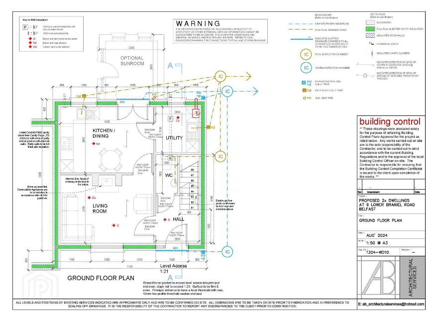 SITE FOR TWO SEMI-DETACHED HOUSES AT, 90 Lower Braniel Road, Belfast, BT5 7PA