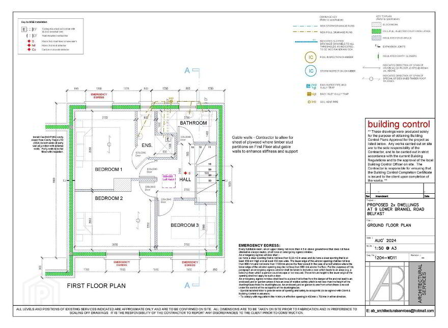SITE FOR TWO SEMI-DETACHED HOUSES AT, 90 Lower Braniel Road, Belfast, BT5 7PA