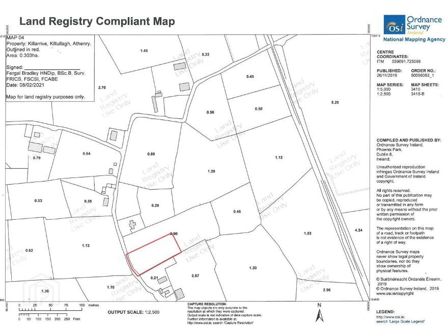0.75 Acre Site At Killarrive, Kiltullagh, Athenry photo