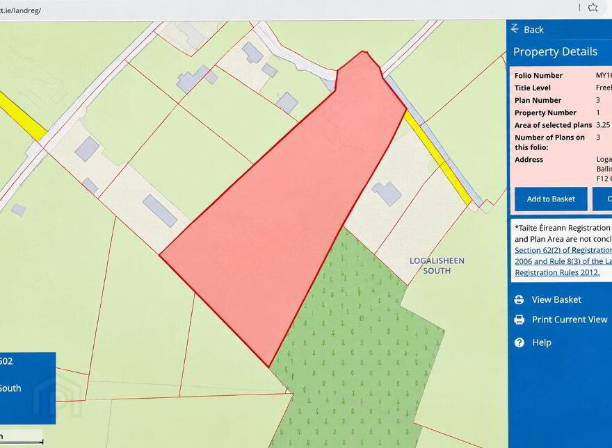 Logalisheen, Ballindine, Irishtown, F12CT86