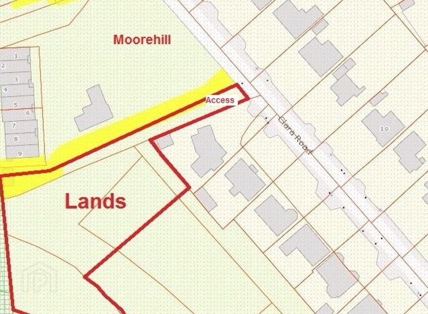 C.0.85 Acres Of Development Lands, Clara Road, Tullamore