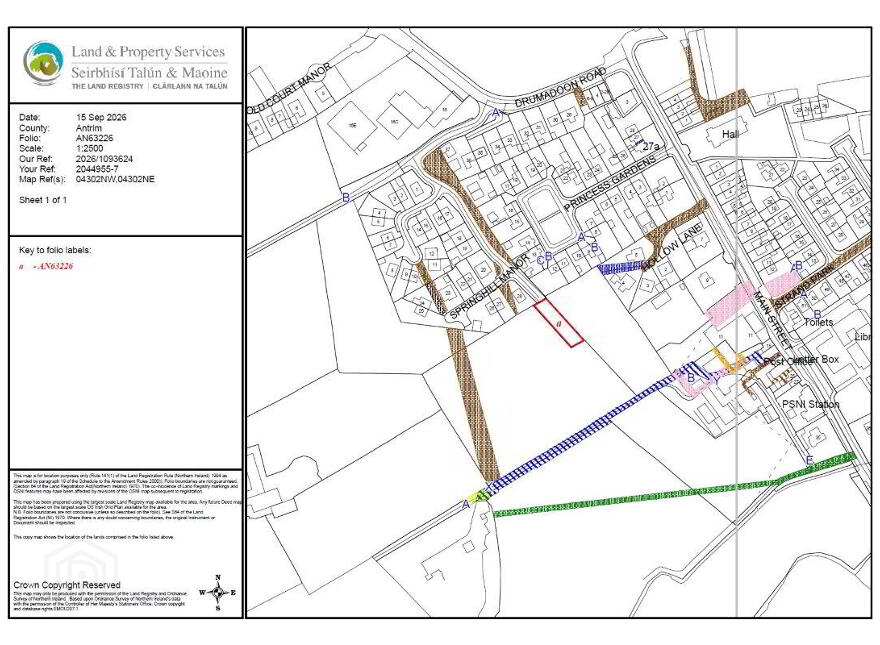 (Lot 4) Development Opportunity, Springhill Manor, Cloughmills, BT44 9FD