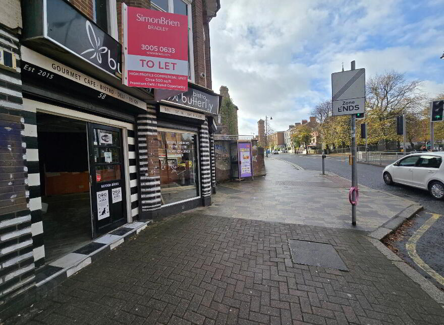 Cafe/Takeaway Unit, 58 Bradbury Place, Belfast, BT7 1RU