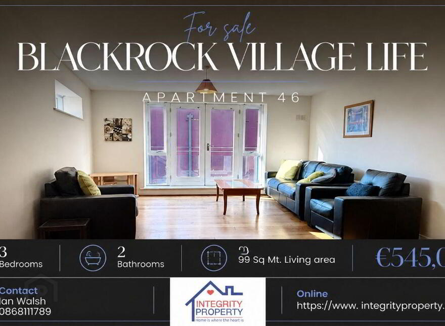 Apartment 46 Les Buissonnets, Sweetman's Avenue, Blackrock, Blackrock, A94HX32 photo