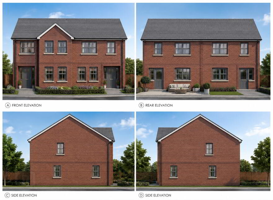 New Builds At, Bracken Hill, Strabane, BT82 8FH