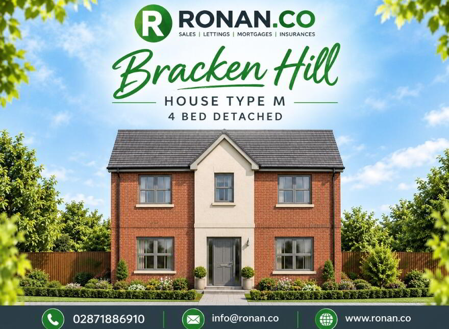 New Builds At, Bracken Hill, Strabane, BT82 8FH