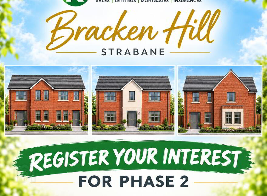 New Builds At, Bracken Hill, Strabane, BT82 8FH