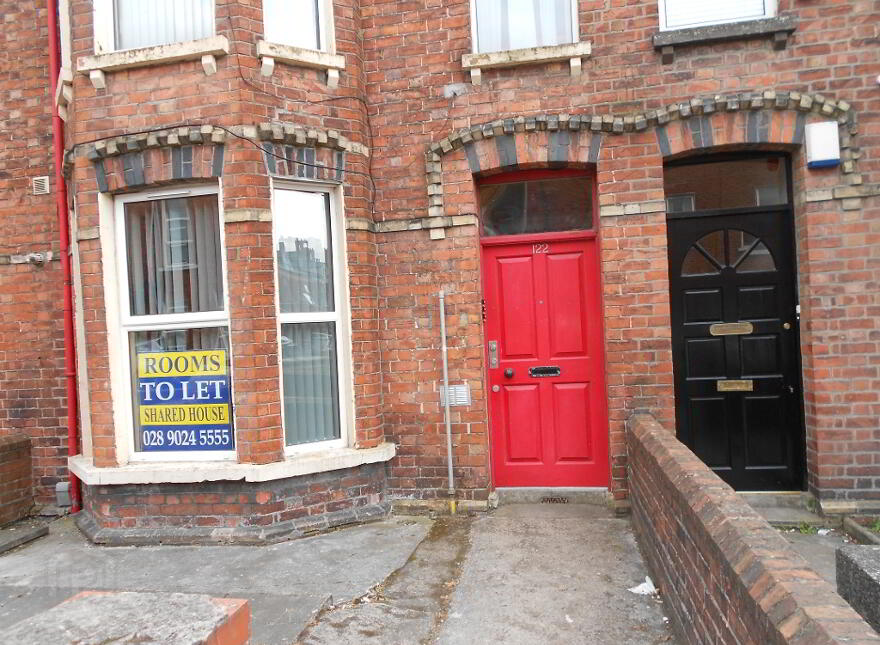 Great Apartment, 122a Fitzroy Avenue, Queens Quarter!, Belfast, BT7 1HX