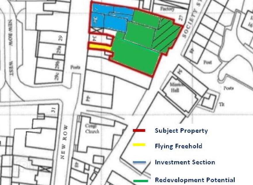 36 32- New Row &, 31 Society Street, Coleraine, BT52 1AF