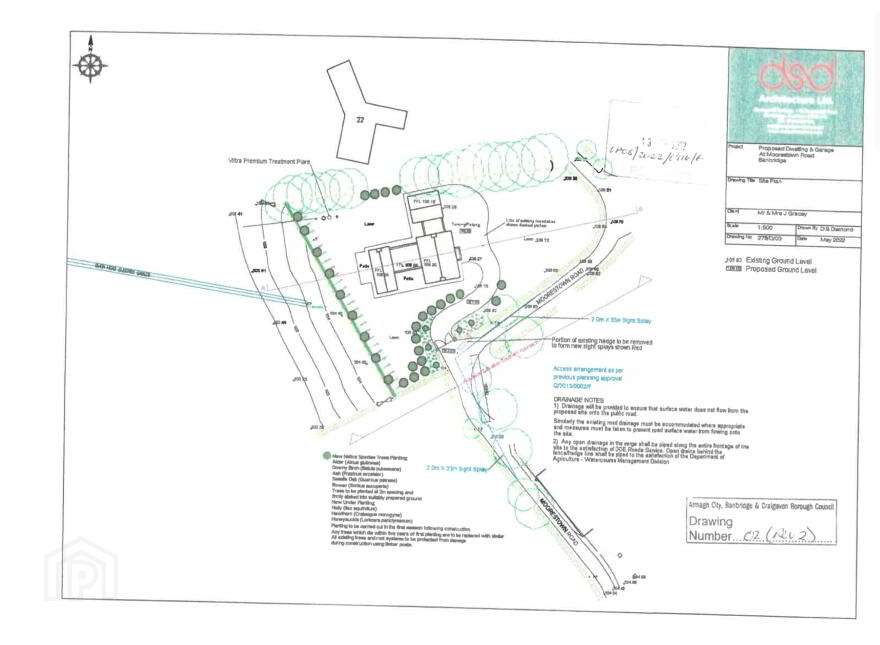 Approx 25m S Of, 22 Moorestown Road, Banbridge, BT32 4PN