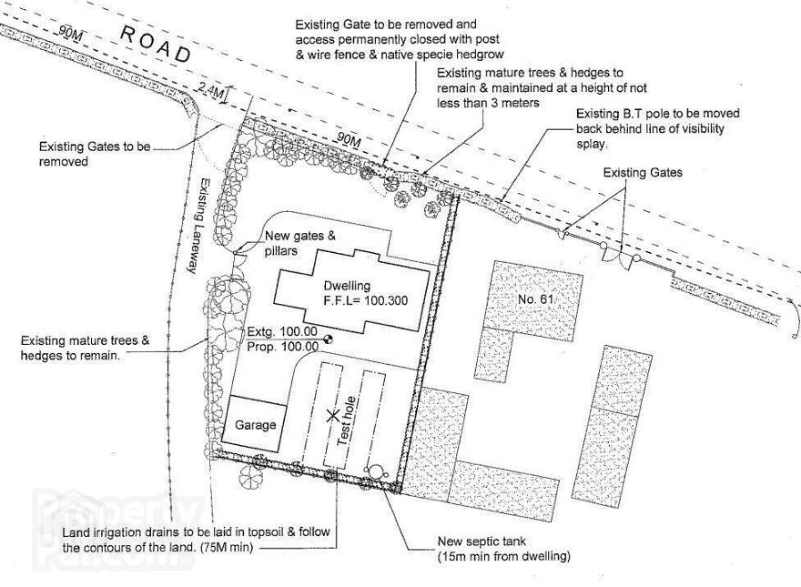 Site Adj To, 61 Killyvalley Road, Garvagh, Coleraine, BT51 5NY