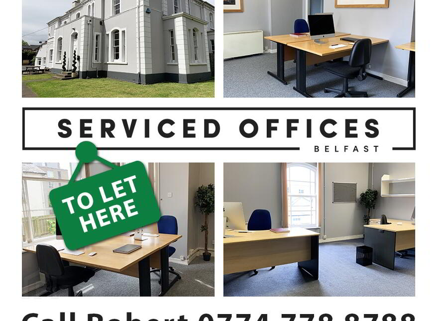 Range Of Office Suites, 14 Wellington Park, Malone Road, Belfast, BT9 6RW