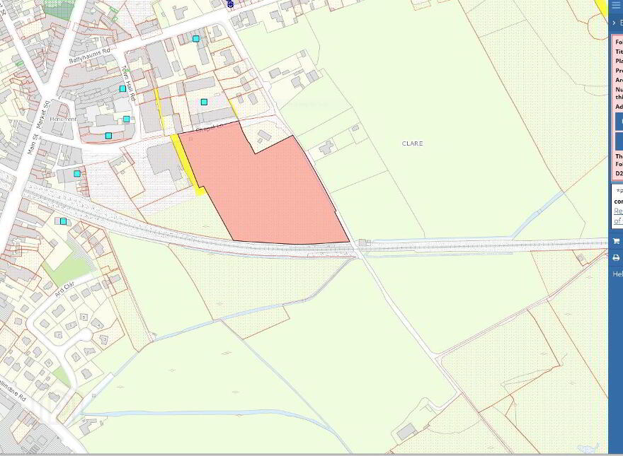 C 6.15 Acres Of Prime Development Lands ( Zoned Town, Claremorris, Mayo
