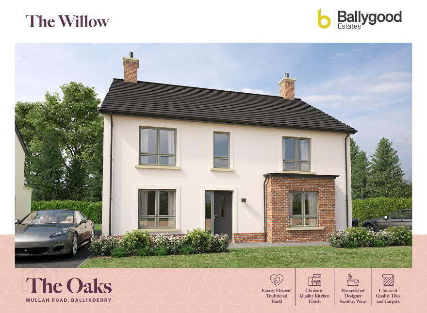 The Willow (With Sunroom), The Oaks, Mullan Road/Drumenny Road, Coagh, Cookstown photo