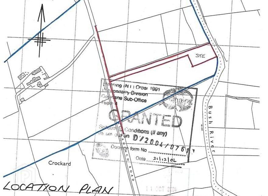 Site 280m N.e Of, 15 Altnahinch Road, Armoy, BT53 8YJ