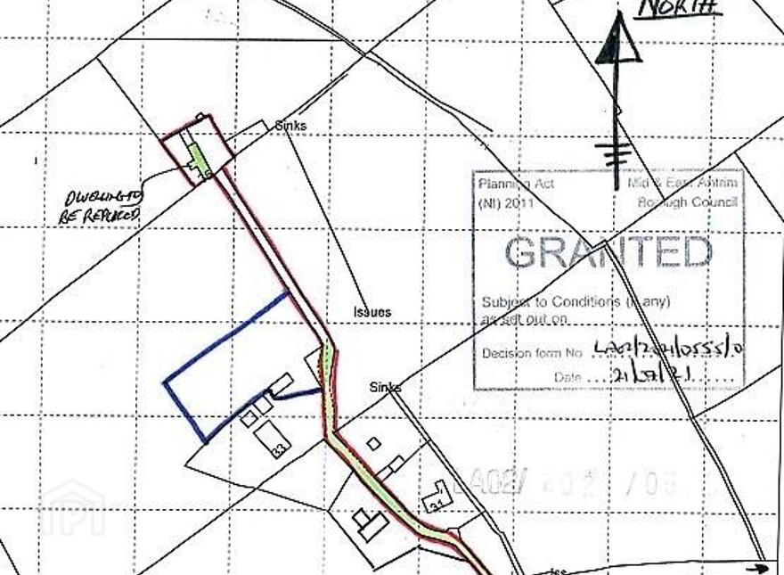 Building Site, At 35 Maboy Road, Portglenone, Ballymena, BT44 8HG