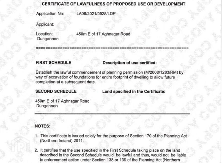 Aghnagar Road, Galbally, Dungannon, BT70 2HP