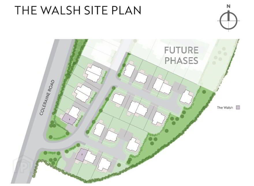 The Walsh, Blackberry Hill, Coleraine Road, Maghera