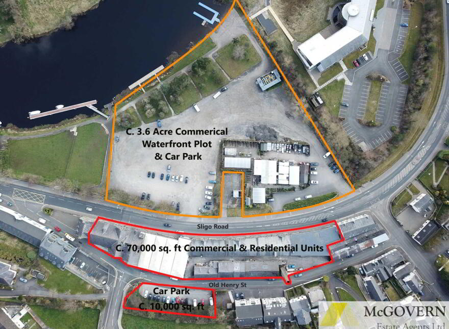 C. 3.6 Acre Commercial Waterfront Plot, Sligo Road, Enniskillen, BT74 7JY