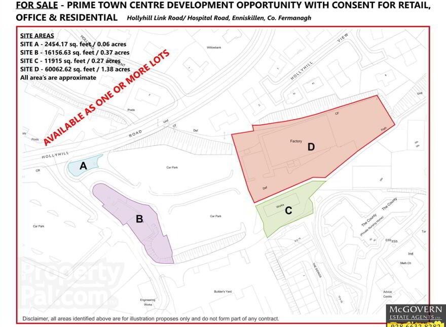 Prime Town Centre Development Opportunity, Hollyhill Link Road, Enniskillen, BT74 6DH photo
