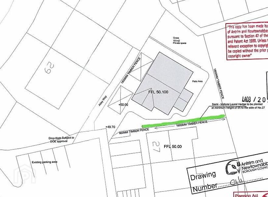 Building Site Adjacent To, 27 Rashee Park, Ballyclare, BT39 9SD