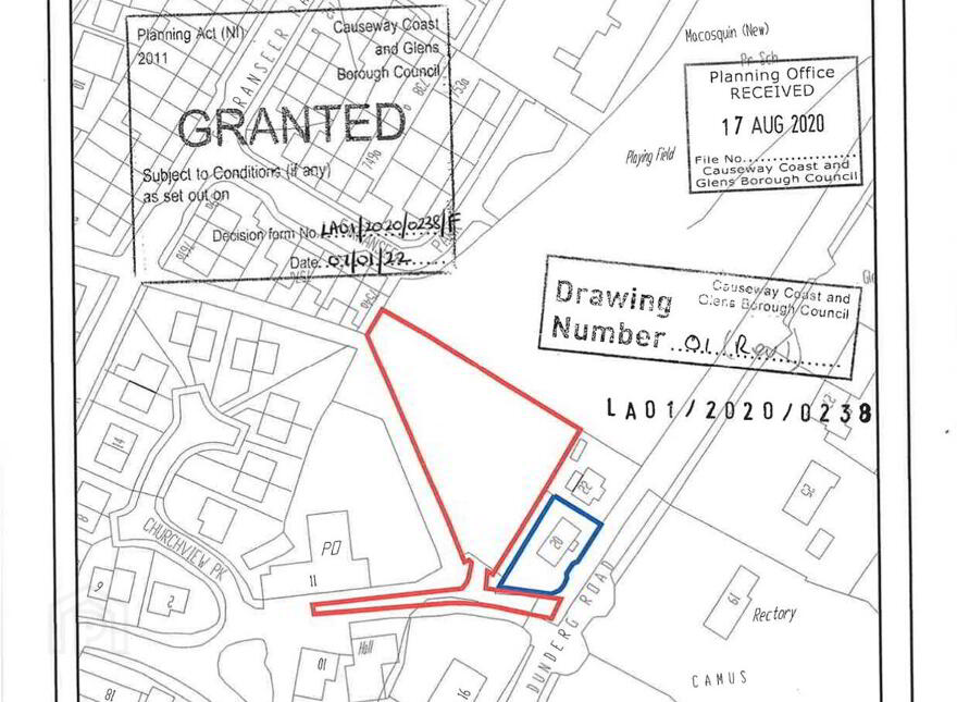 5 Detached Sites At 20 Dunderg Road, Macosquin, Coleraine, BT51 4NE