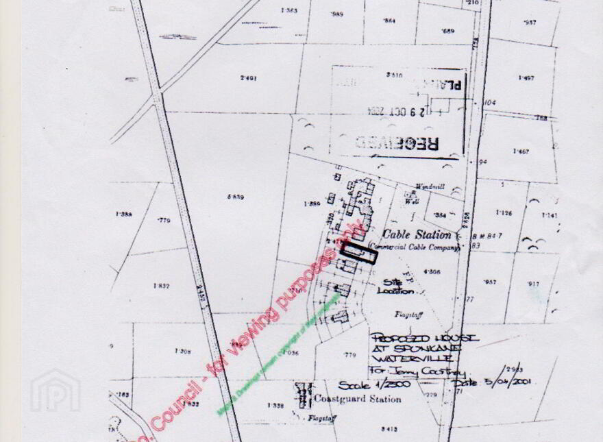 Montbretia, Iveragh Terrace, The Cable Station, Waterville