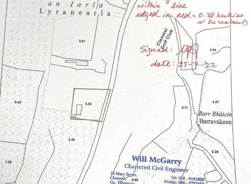 Lyranearla, Mountain Road, Clonmel