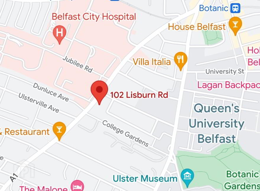 Lisburn Road, Room 1, Belfast, BT9 6BT