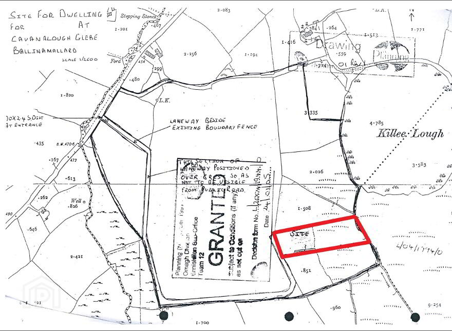 Building Site, Cavanaghlough Glebe, Coa Road, Ballinamallard, BT94 2BN