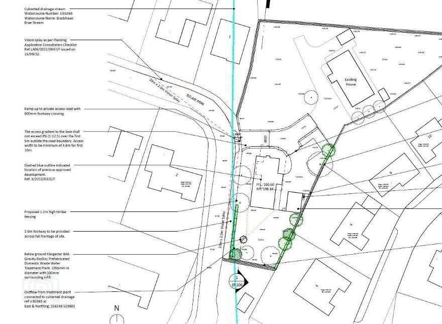 Site, With FPP, Site At 1a, Belair Park, Craigantlet, Newtownards, BT23 4UX