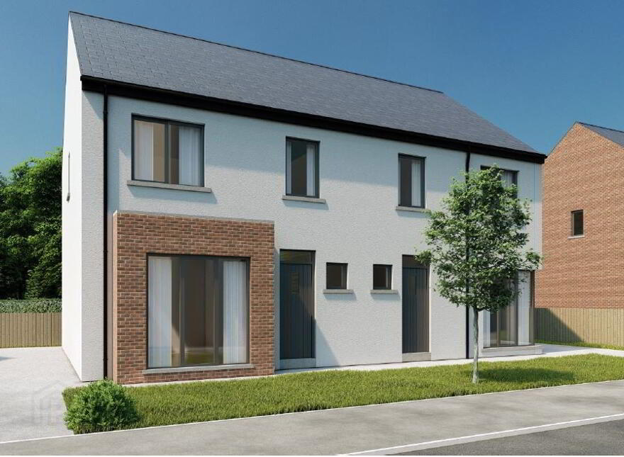 House Type Abercorn White Render, Kilmakee Hall, Doury Road, Ballymena, BT43 6FW