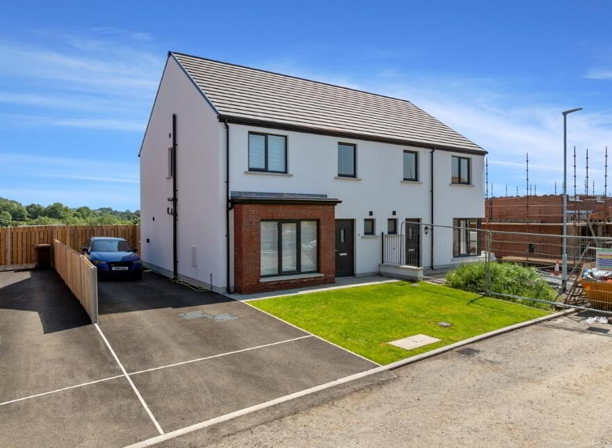 House Type Abercorn White Render, Kilmakee Hall, Doury Road, Ballymena, BT43 6FW photo