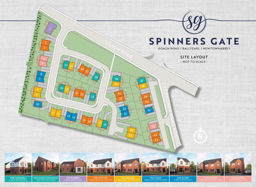 The Elder (semi Detached), Spinners Gate, Doagh Road, Ballyearl, Newtownabbey
