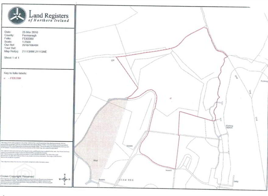 Land, & Access To Private Lough, Leambeg, Enniskillen, BT74 9ED