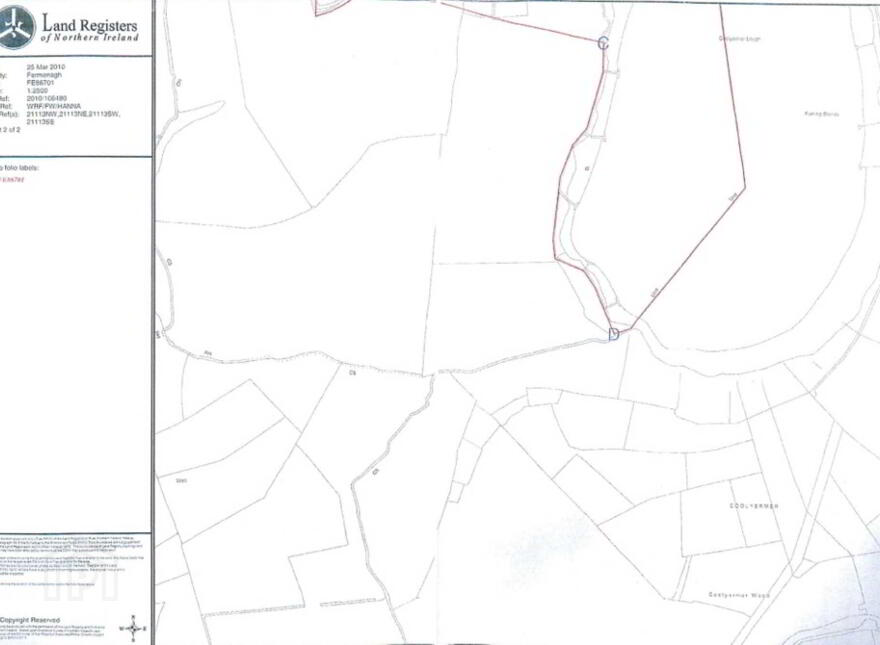 Land, & Access To Private Lough, Leambeg, Enniskillen, BT74 9ED
