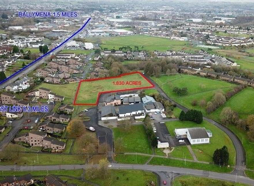 Land 75m South West Of Ballee Primary School, Ballee Drive, Ballymena