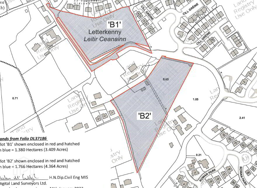 Lismonaghan, Co. Donegal C. 4.364 Acres, Letterkenny