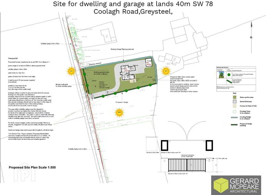 Two Sites SW Of, 78 Coolagh Road, Greysteel, Londonderry, BT47 3EJ